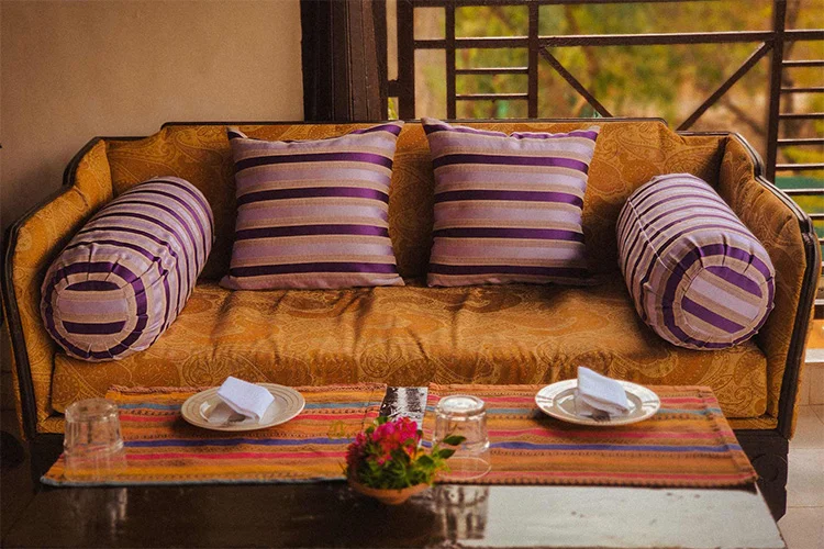 Traditional Decor at Heritage Fort near Pune